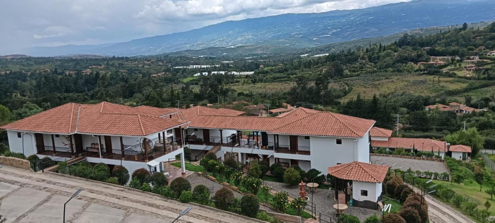 Hotel Campestre Cordillera De Los Andes 비야 데 레이바 외부 사진